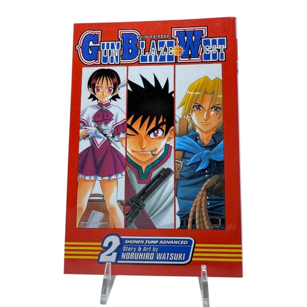 Gun Blaze West Vol 2 Manga Shonen Jump Advance Nobuhiro Watsuki